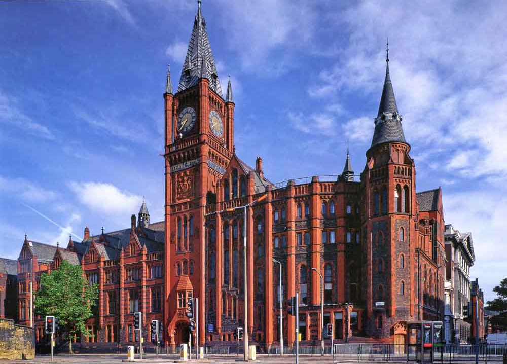 Victoria Gallery and Museum, Liverpool - a historic red brick building with ornate Victorian architecture